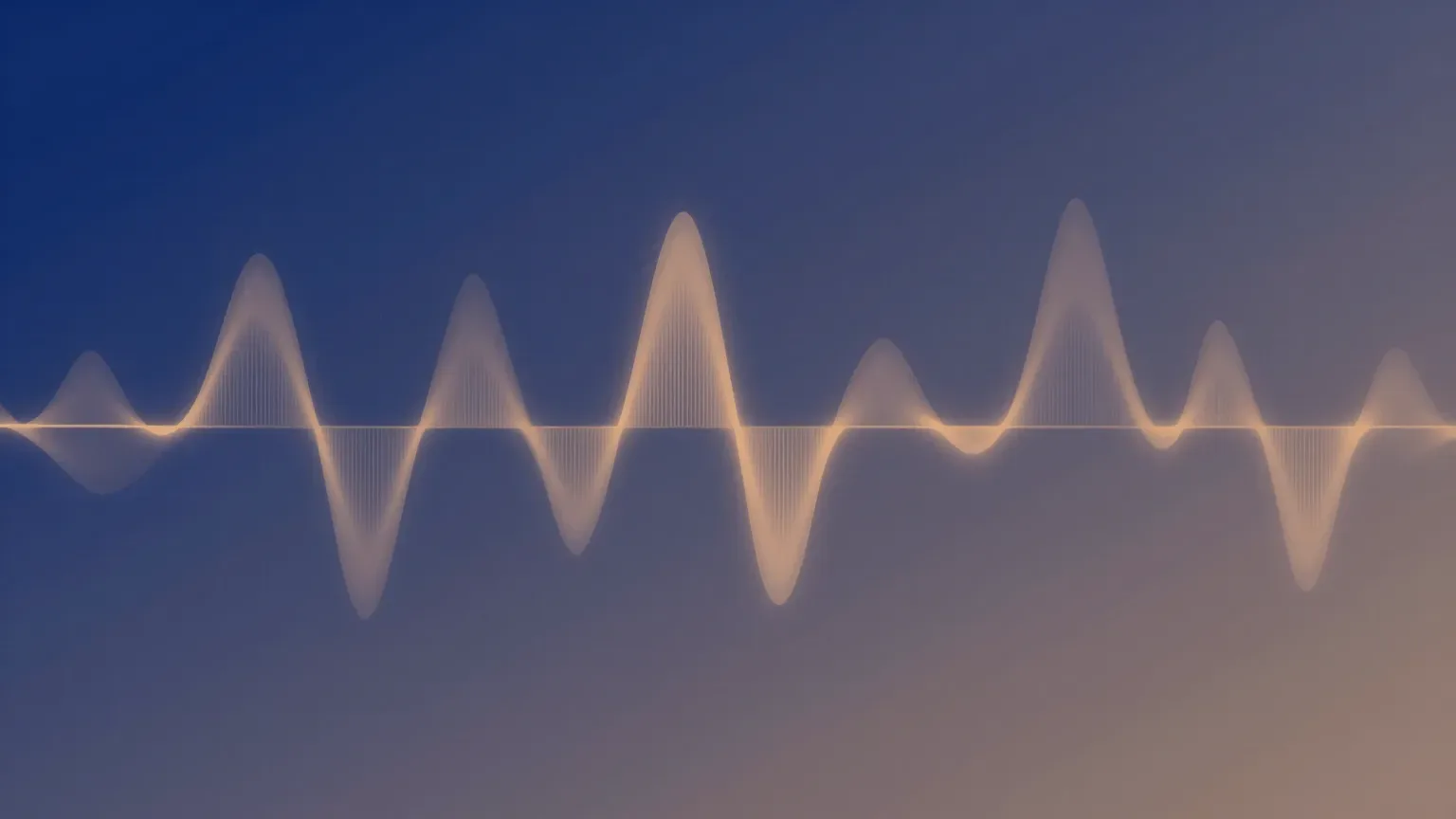 Abstract image of light pulses rippling in rhythm across a subtle data grid, evoking daily cadence