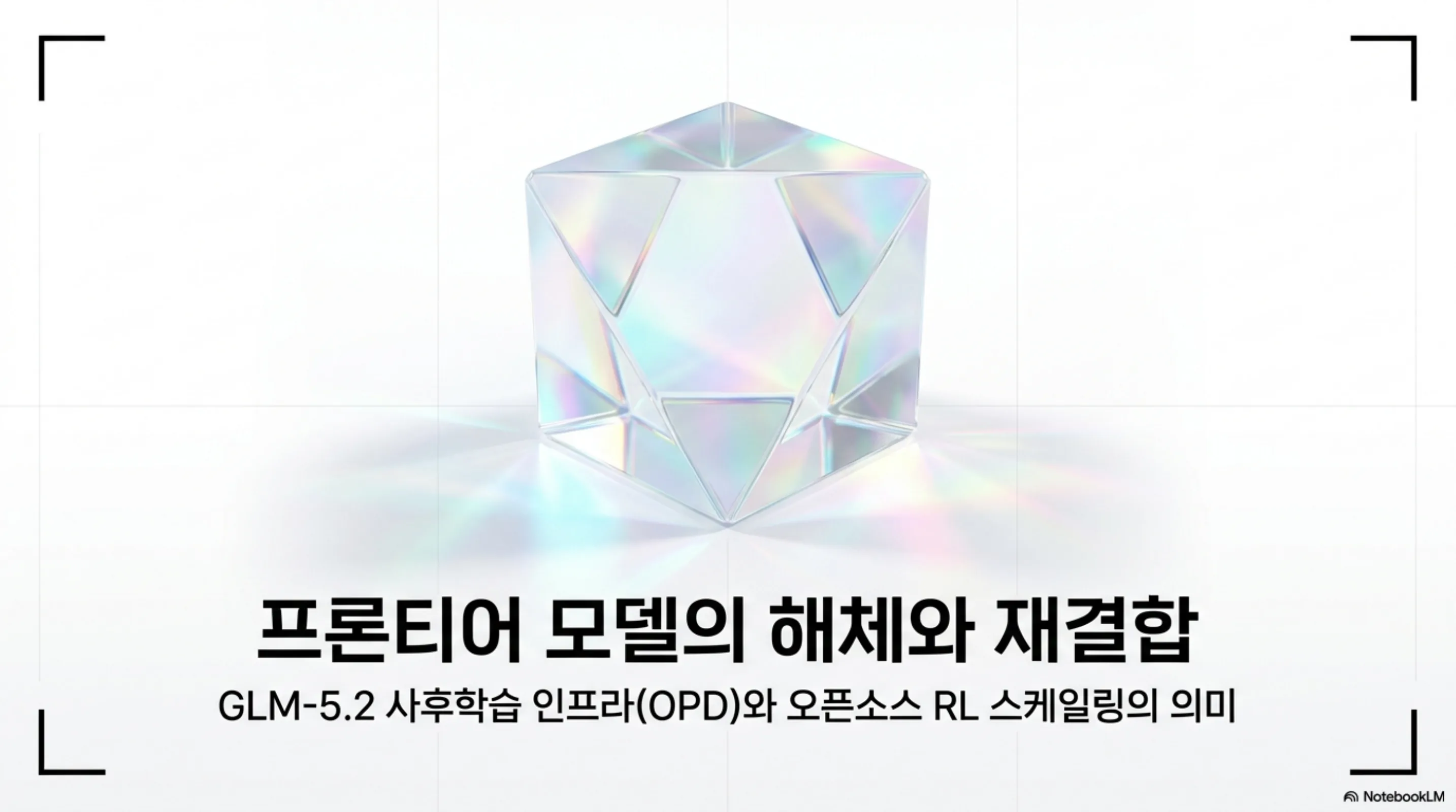GLM-5.2 OPD 사후학습과 오픈 RL 스택 개요