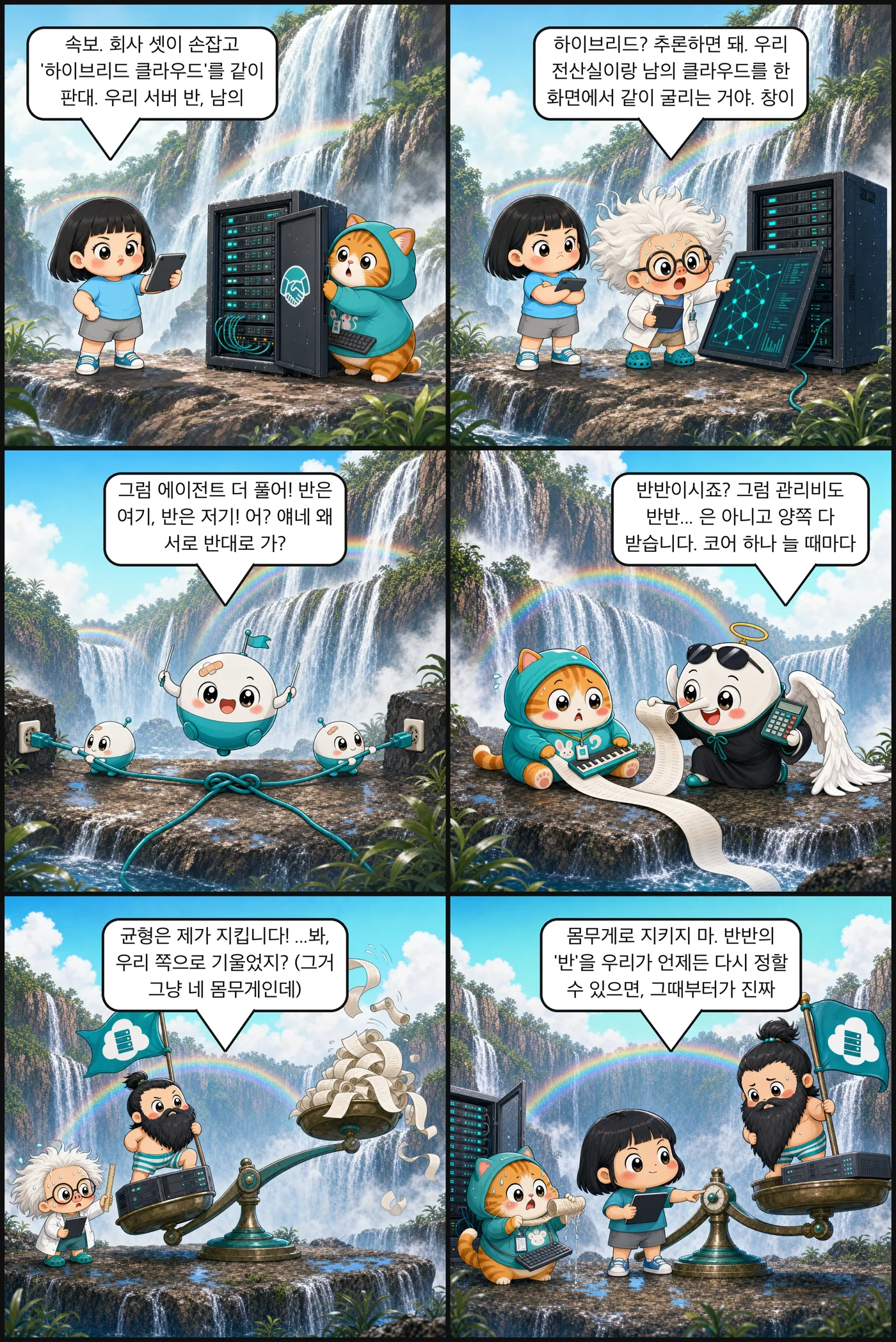 반반이라며 왜 내 반만 줄어