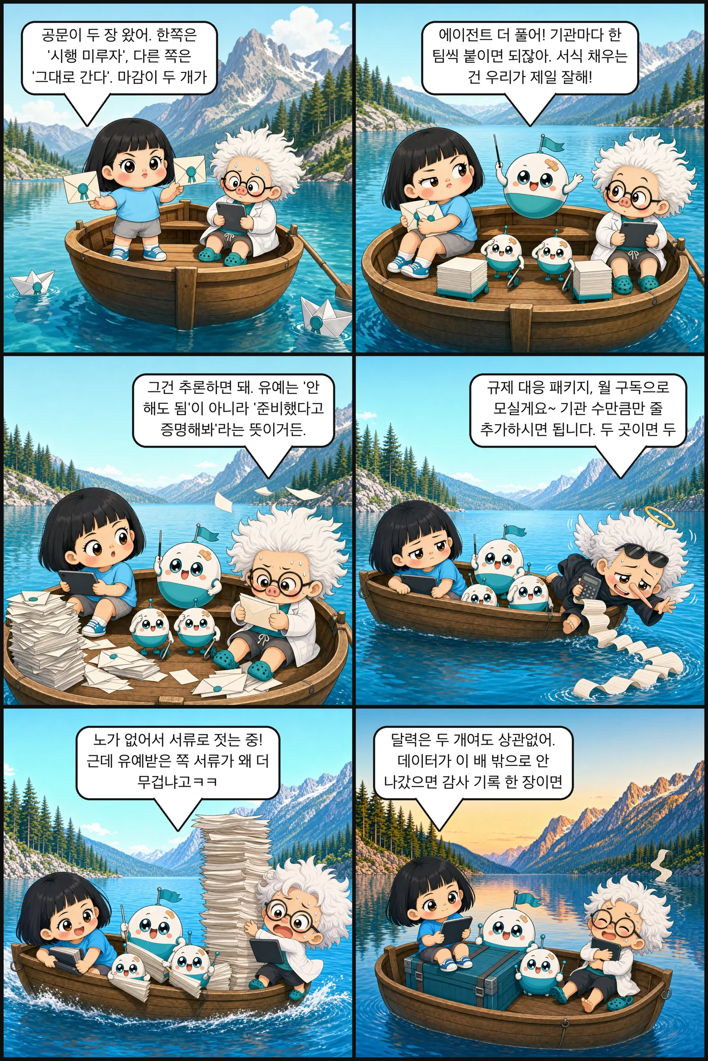 유예받았는데 숙제가 늘었다