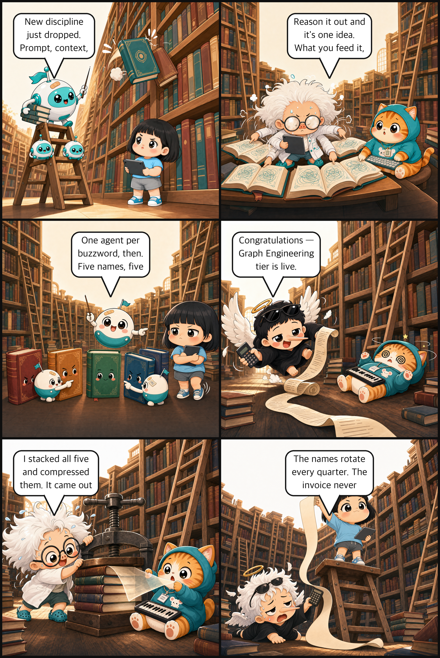 Five New Disciplines, One Page