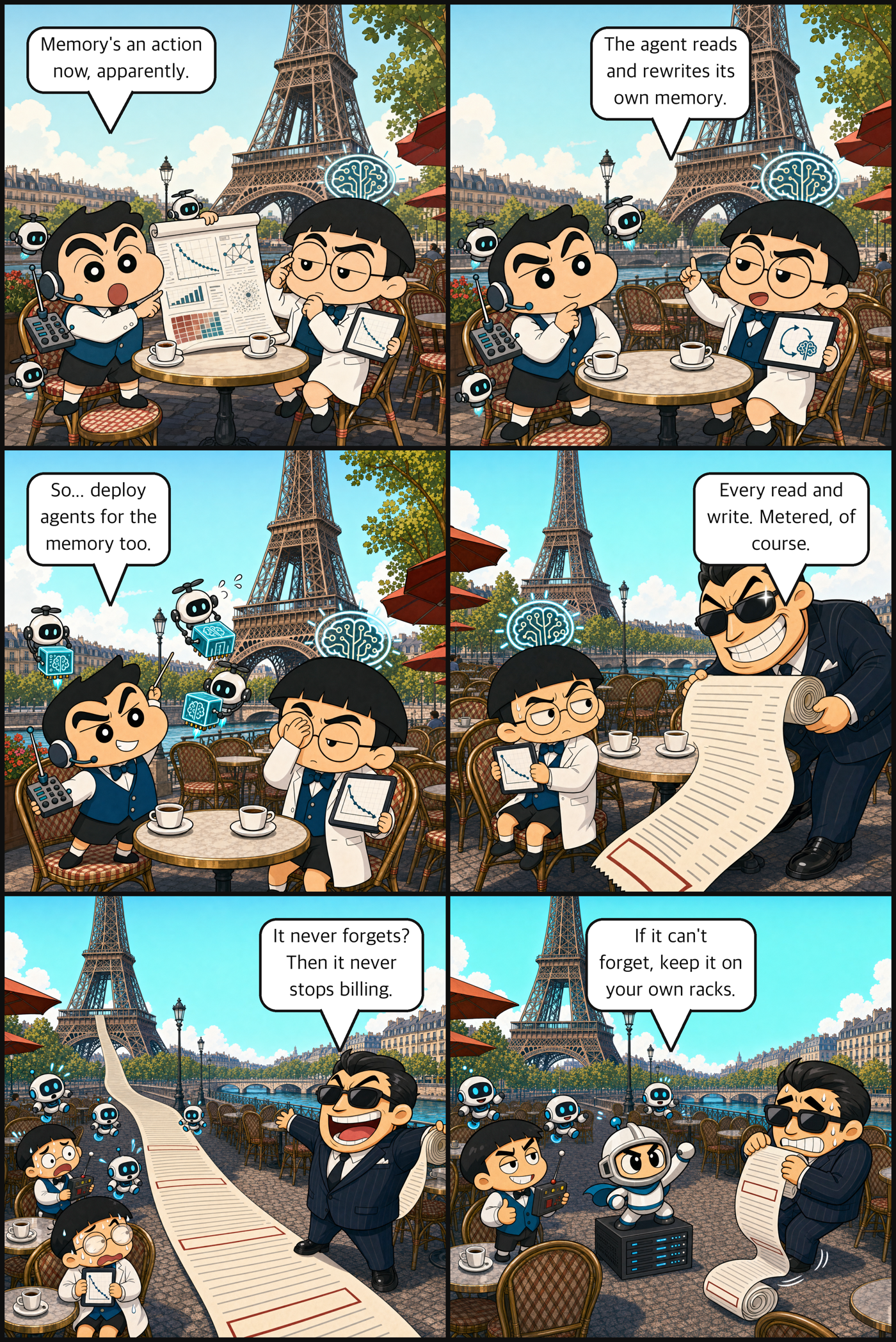 An Agent That Never Forgets (Especially the Bill)