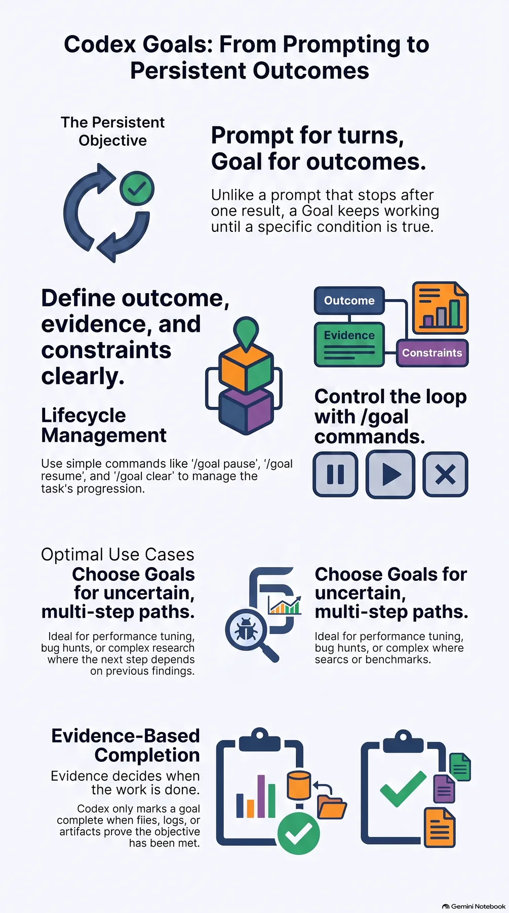 Key-concept summary infographic 2