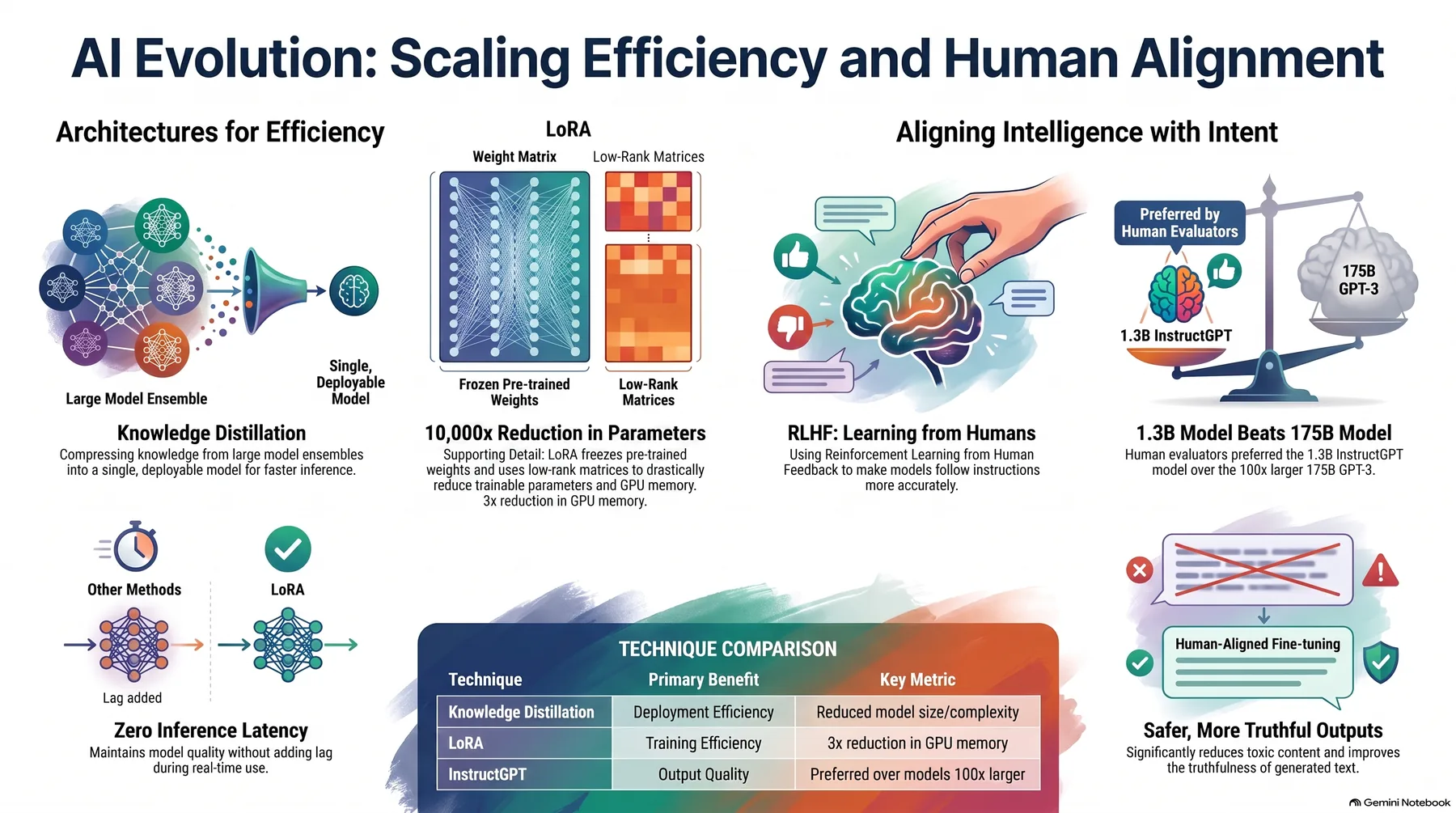 Key-concept summary infographic 1