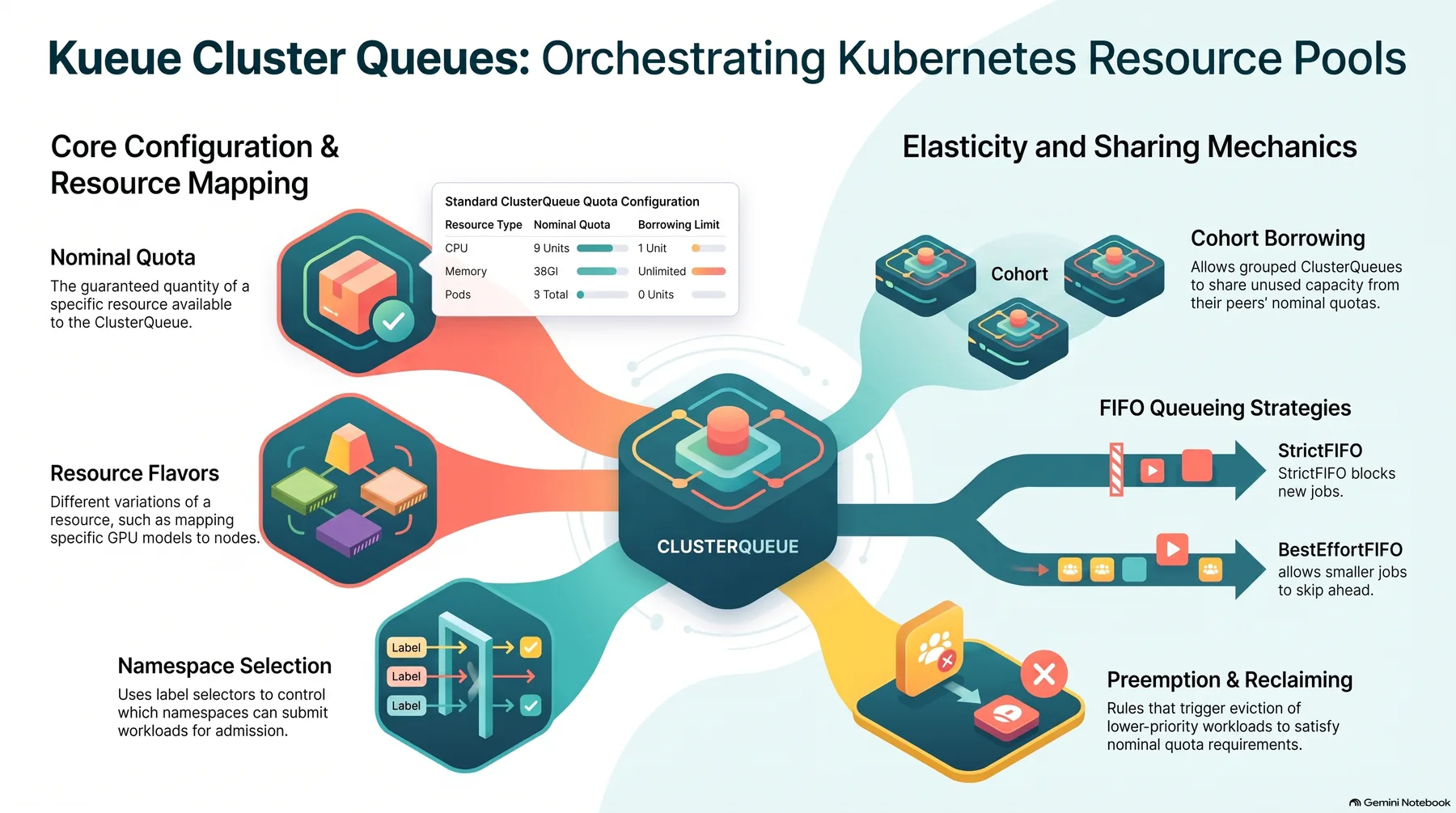 Key-concept summary infographic 1