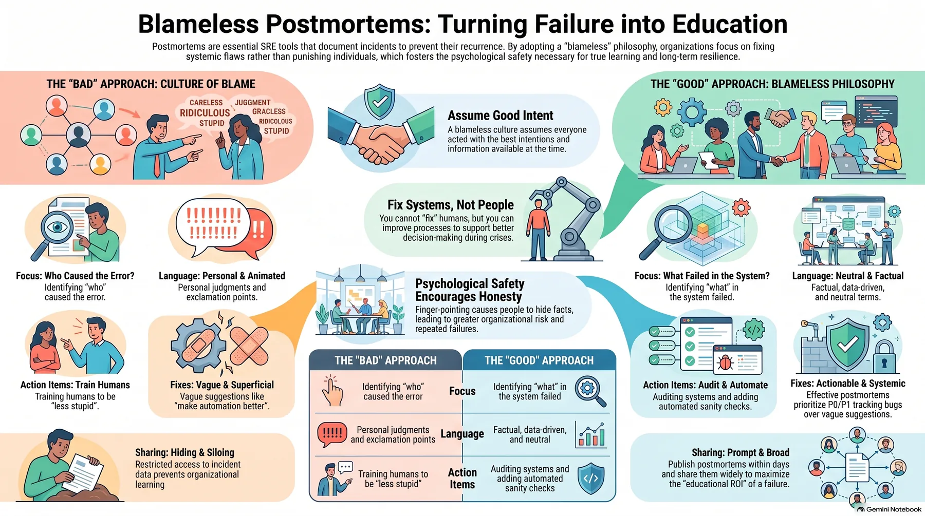 Key-concept summary infographic 1