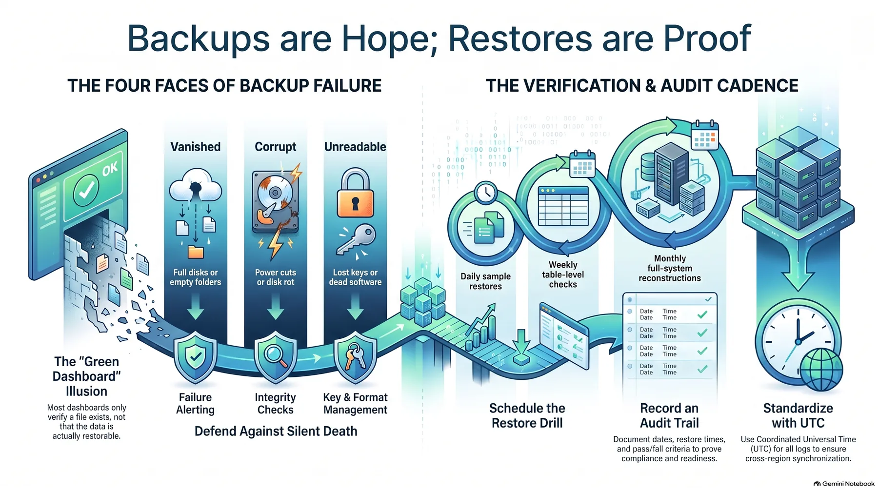 Key-concept summary infographic 1