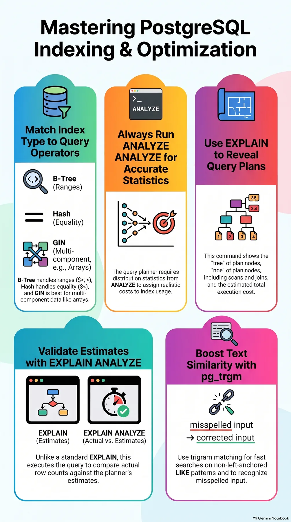 Key-concept summary infographic 2