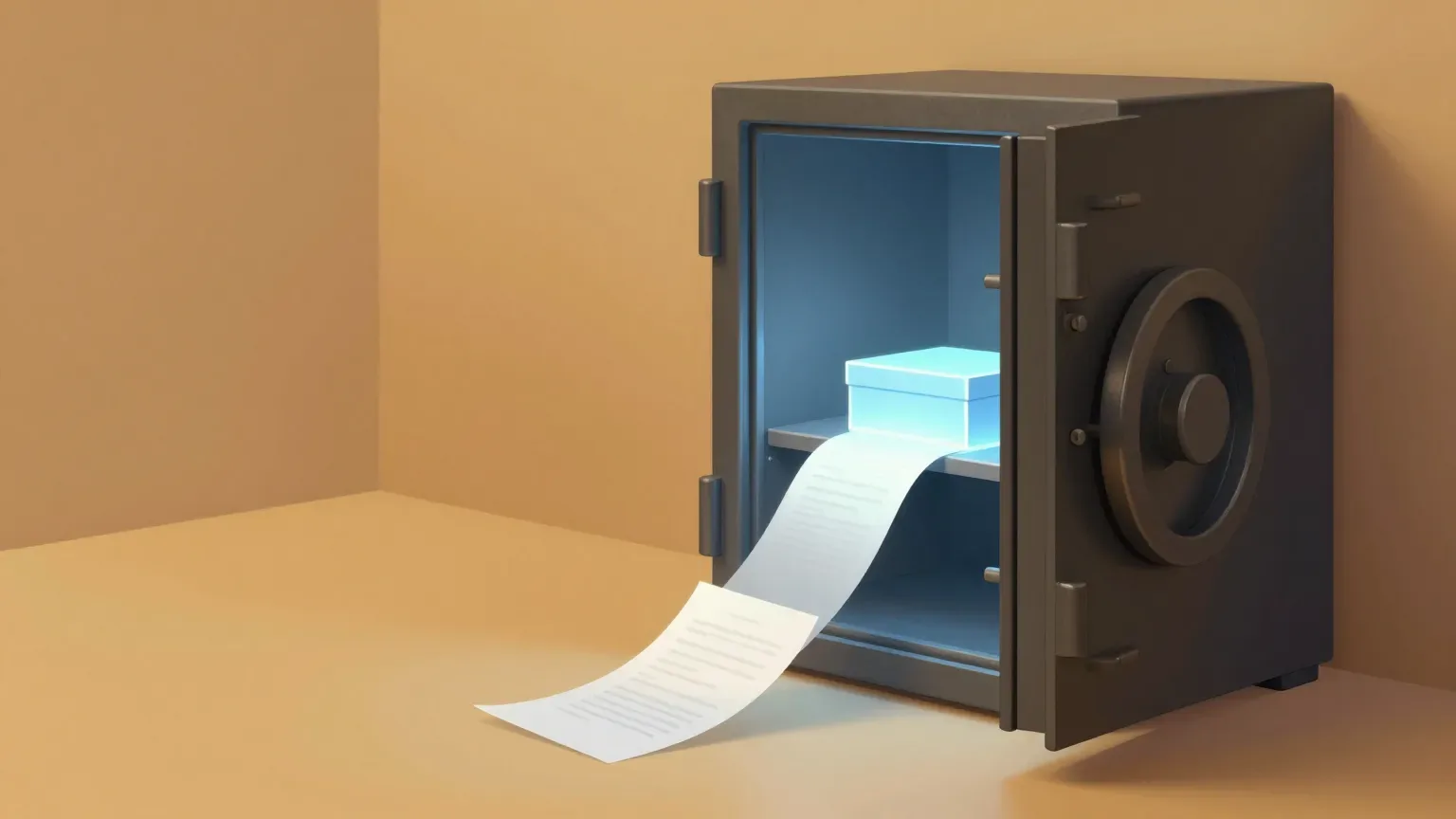 The state where output arrives first and the model is still in the vault, the core concept of this post visualized