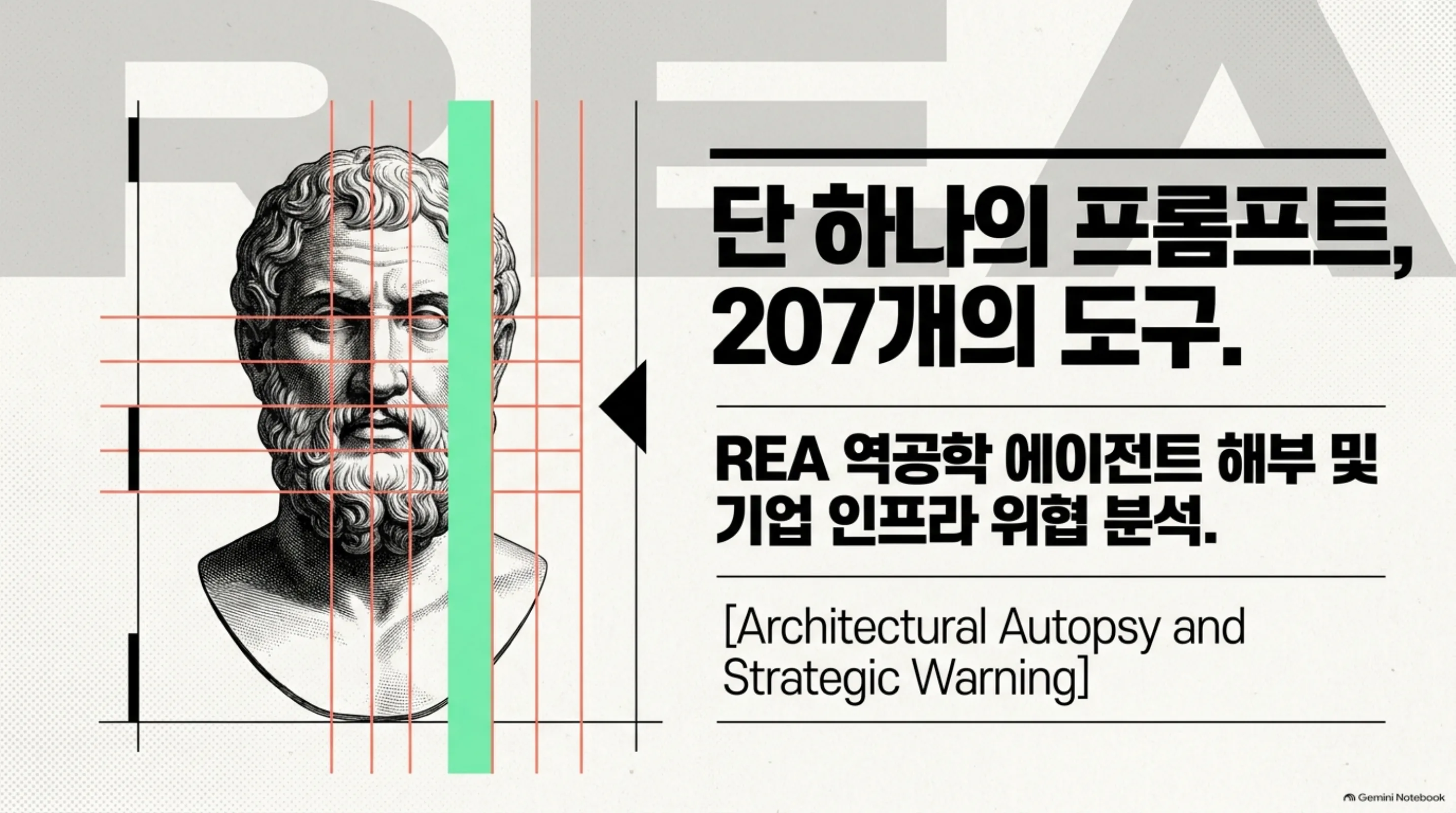하나의 프롬프트가 207개 도구를 여는 REA 역공학 에이전트 해부