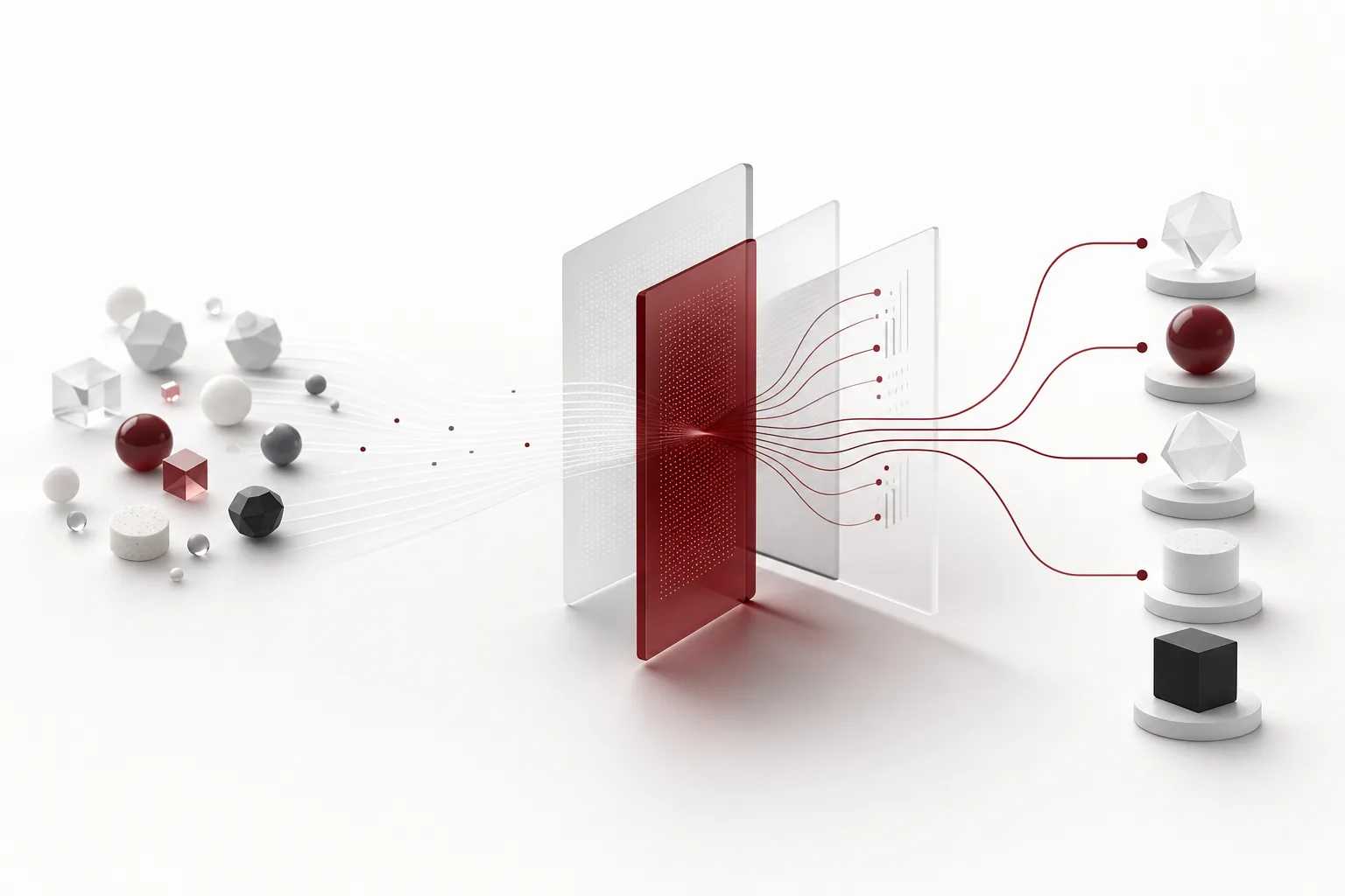 Illustration of the core idea of The Model Is No Longer the Menu