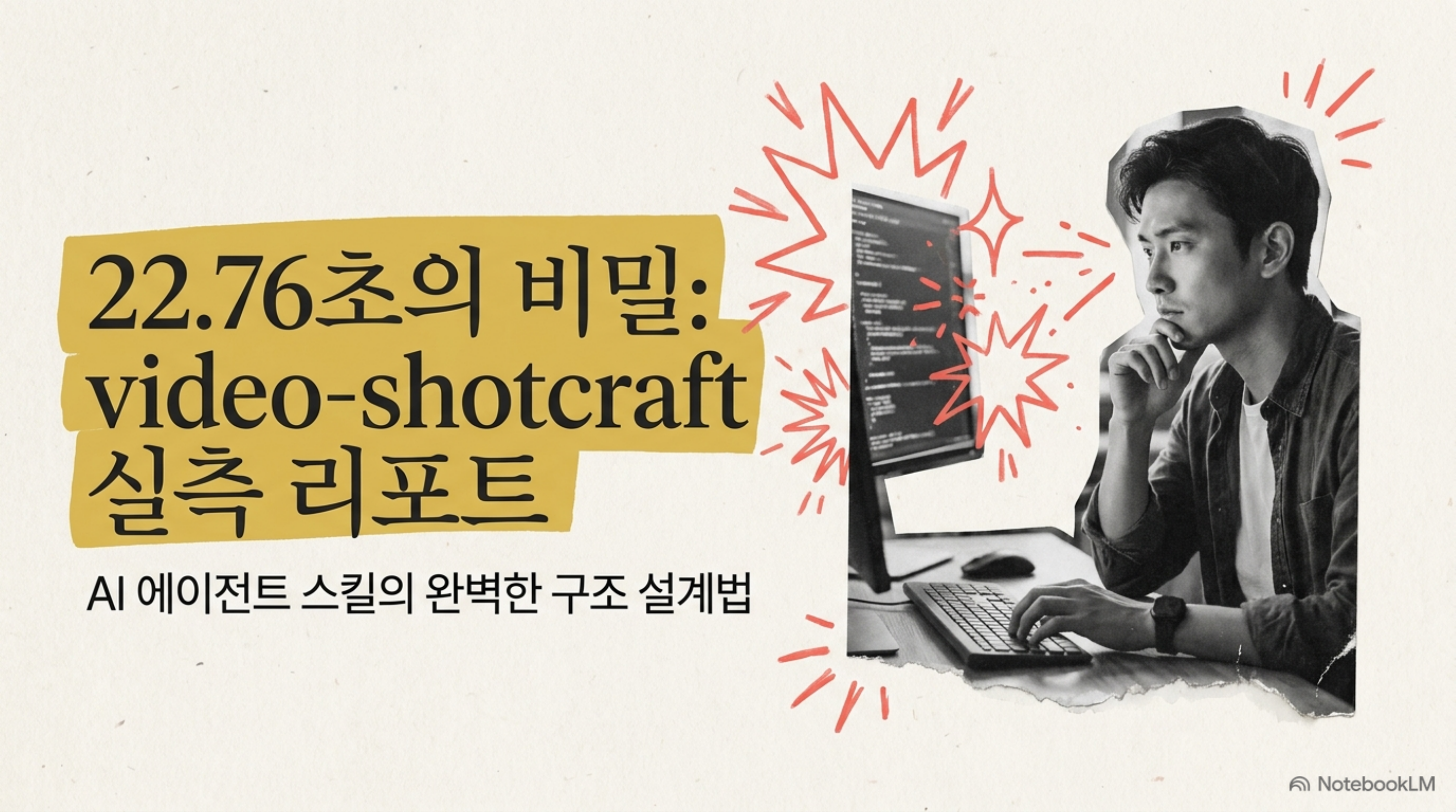 video-shotcraft 실측 리포트 표지 슬라이드